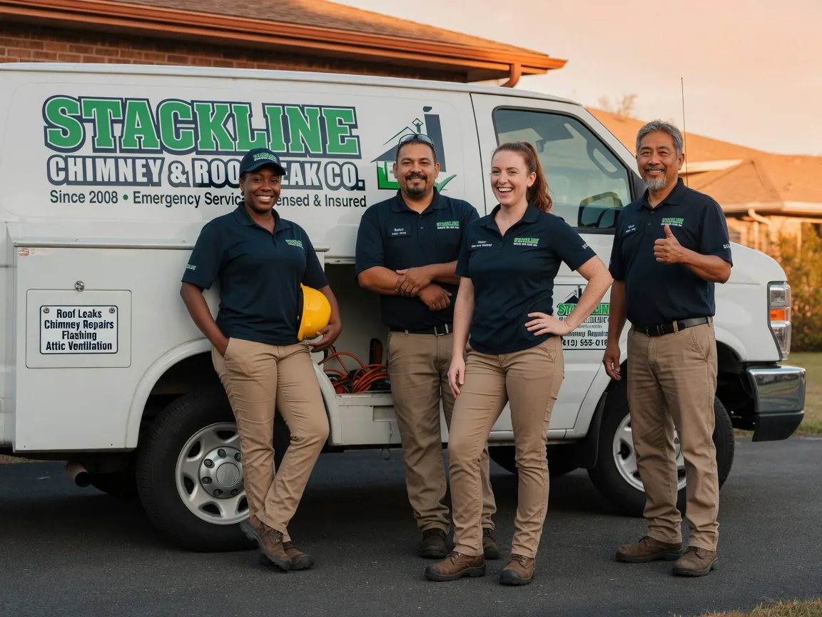 Chimney flashing repair company in Corte Madera, CA
